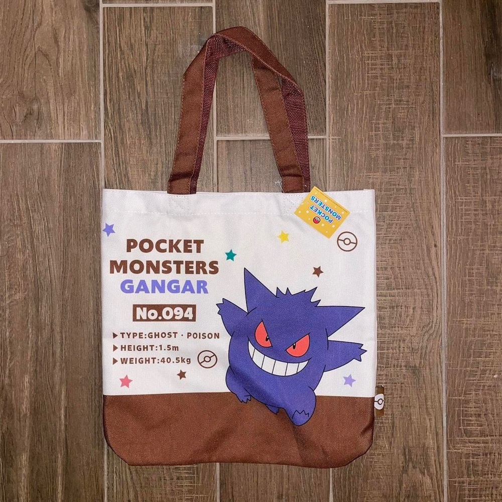 Gengar Pokémon Japan Pocket Monsters Gangar Tote Bag